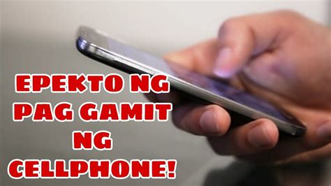 Ano ang sanhi sa paggamit ng cellphone sa paaralan